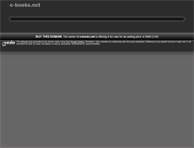 Tablet Screenshot of e-books.net